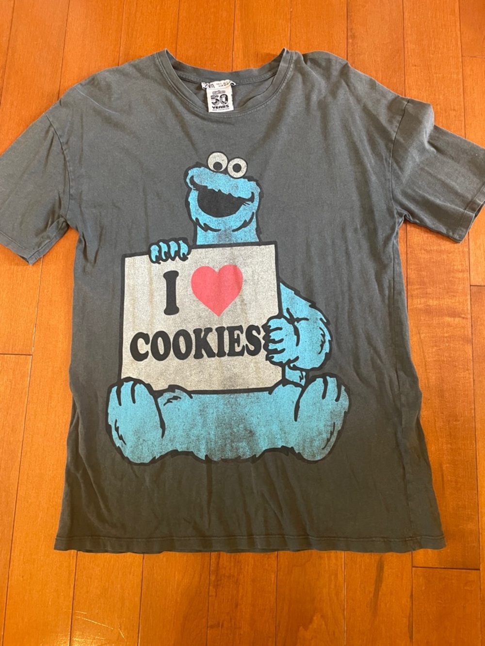 Zara Tee with Cookie Monster